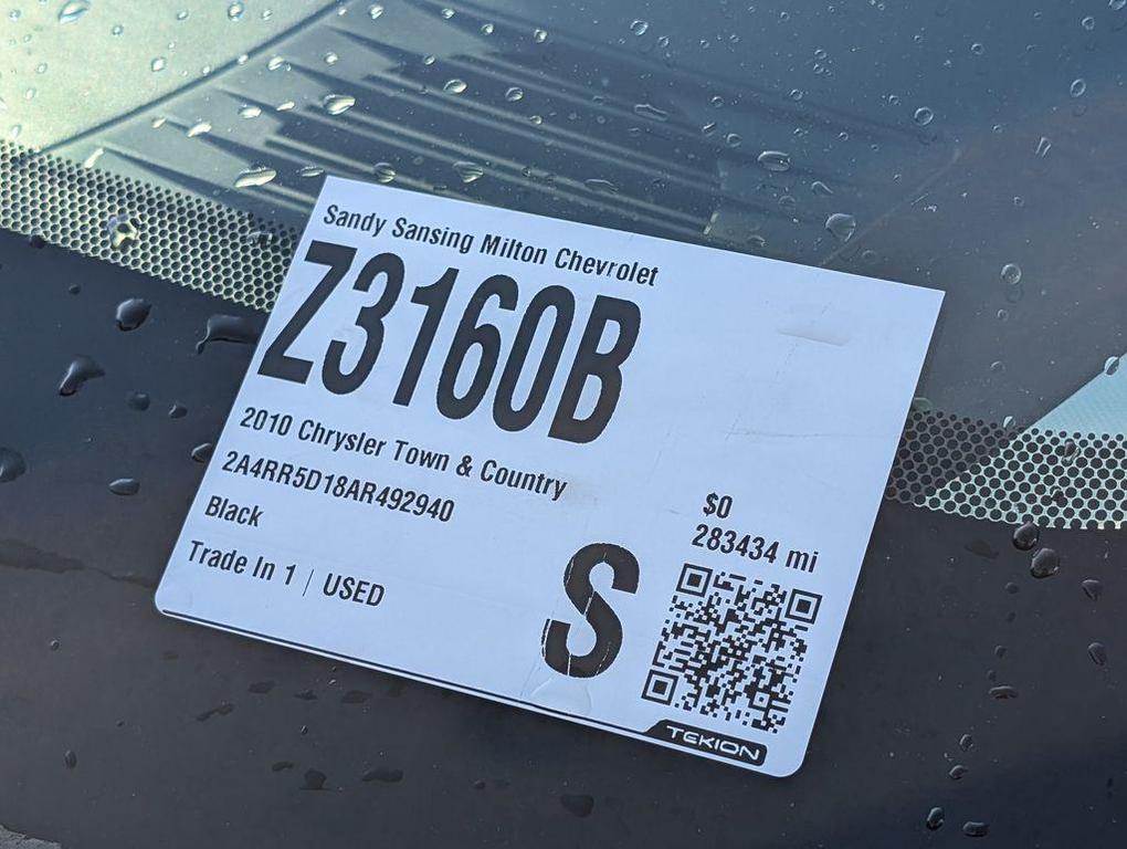 used 2010 Chrysler Town & Country car, priced at $2,998