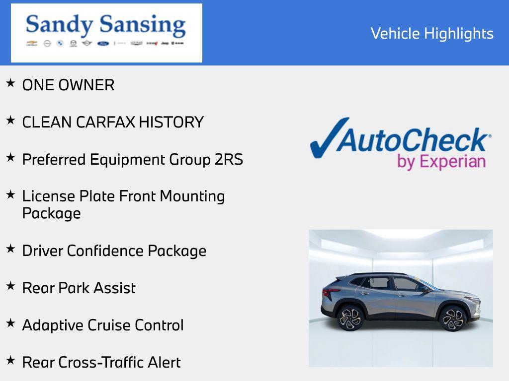 used 2024 Chevrolet Trax car, priced at $21,408