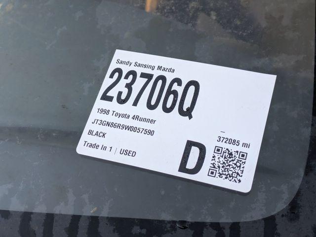 used 1998 Toyota 4Runner car, priced at $2,580