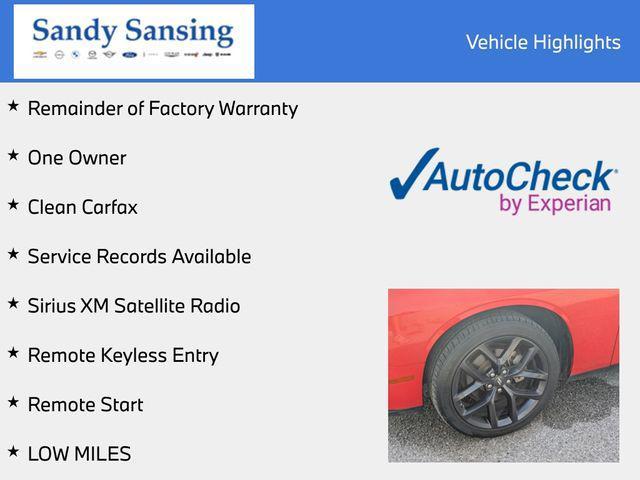 used 2023 Dodge Challenger car, priced at $26,855