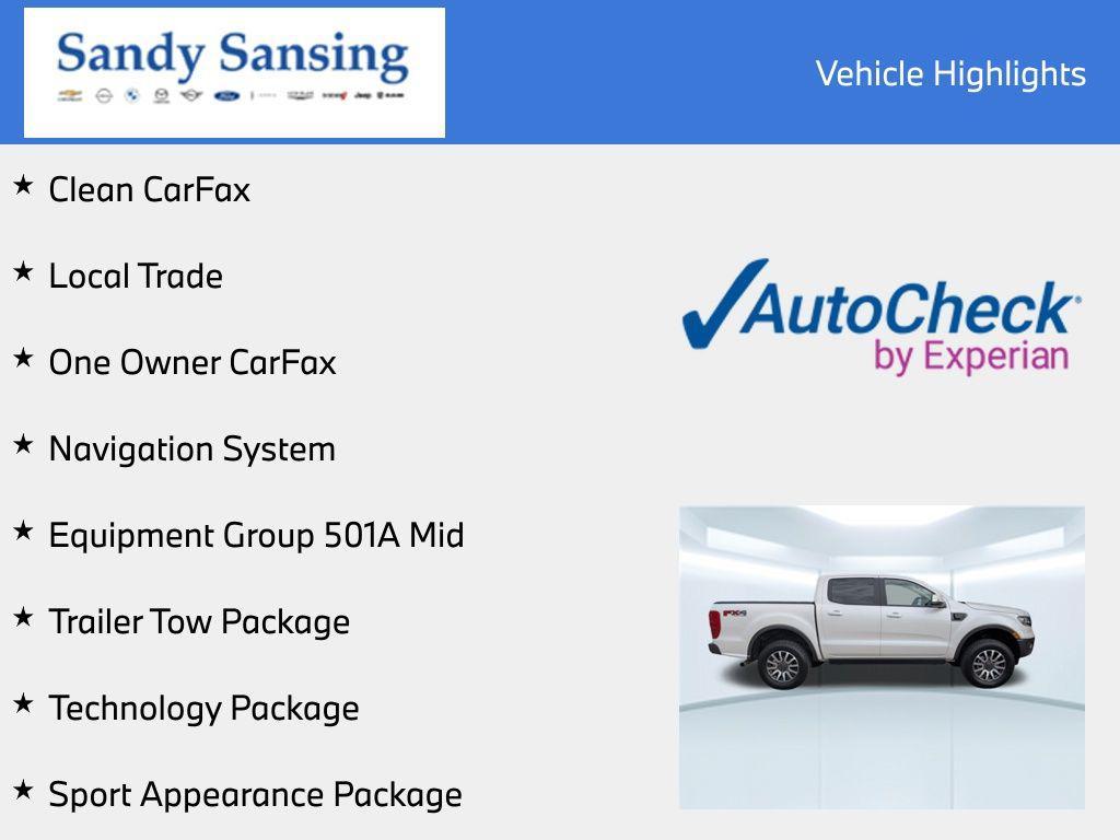 used 2020 Ford Ranger car, priced at $34,735