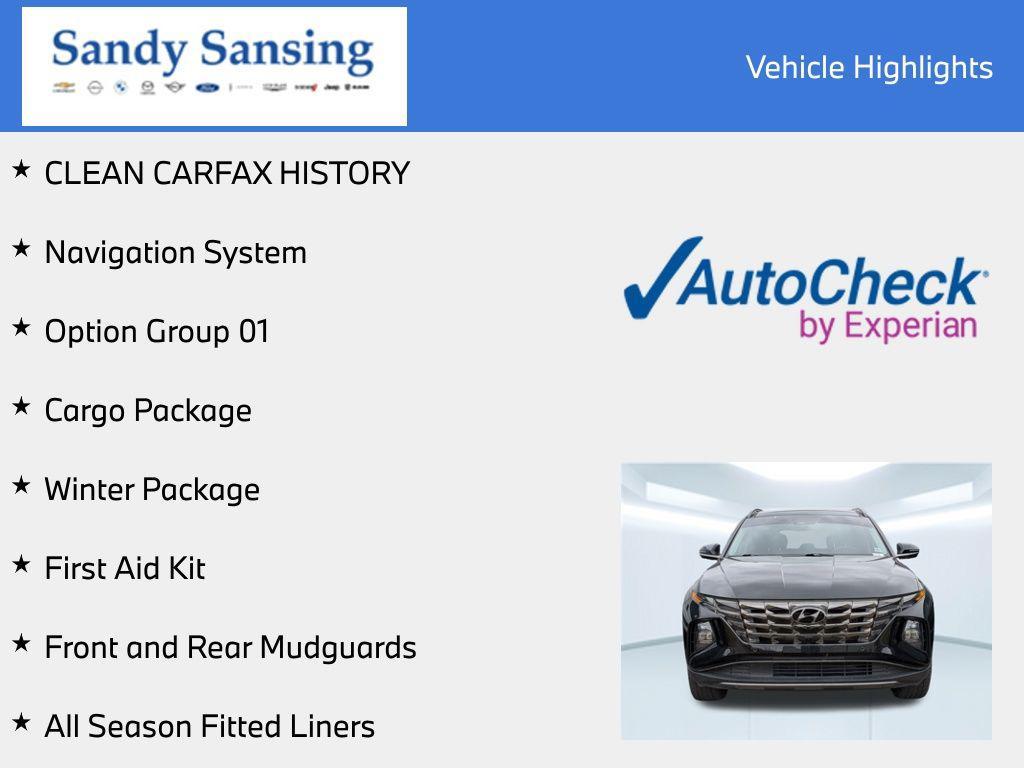 used 2022 Hyundai Tucson car, priced at $24,994