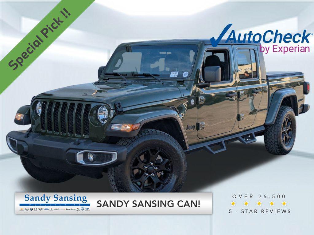 used 2021 Jeep Gladiator car, priced at $30,965