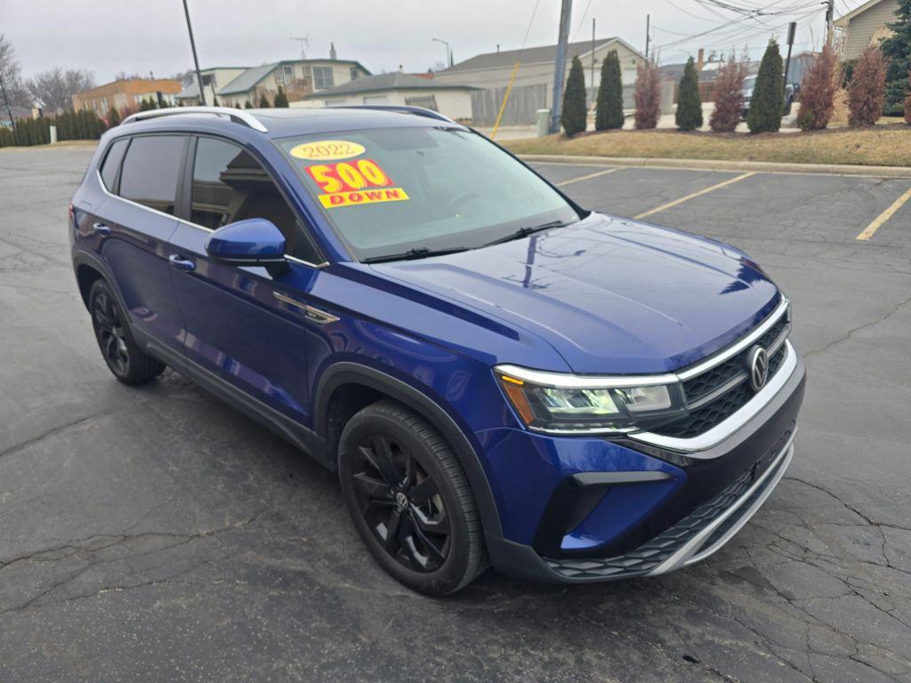 used 2022 Volkswagen Taos car, priced at $17,999