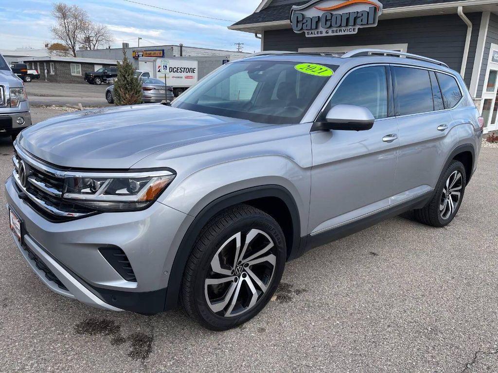 used 2021 Volkswagen Atlas car, priced at $22,995