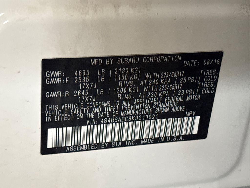 used 2019 Subaru Outback car, priced at $20,881