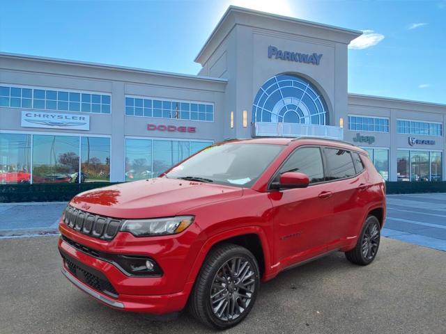 used 2022 Jeep Compass car, priced at $22,000