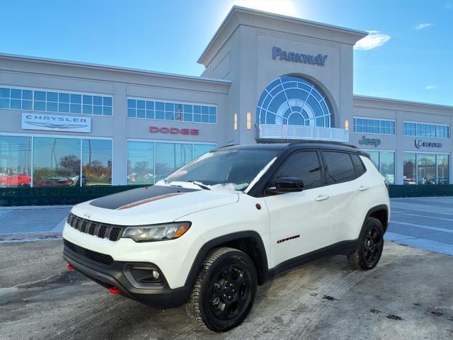used 2023 Jeep Compass car, priced at $22,500