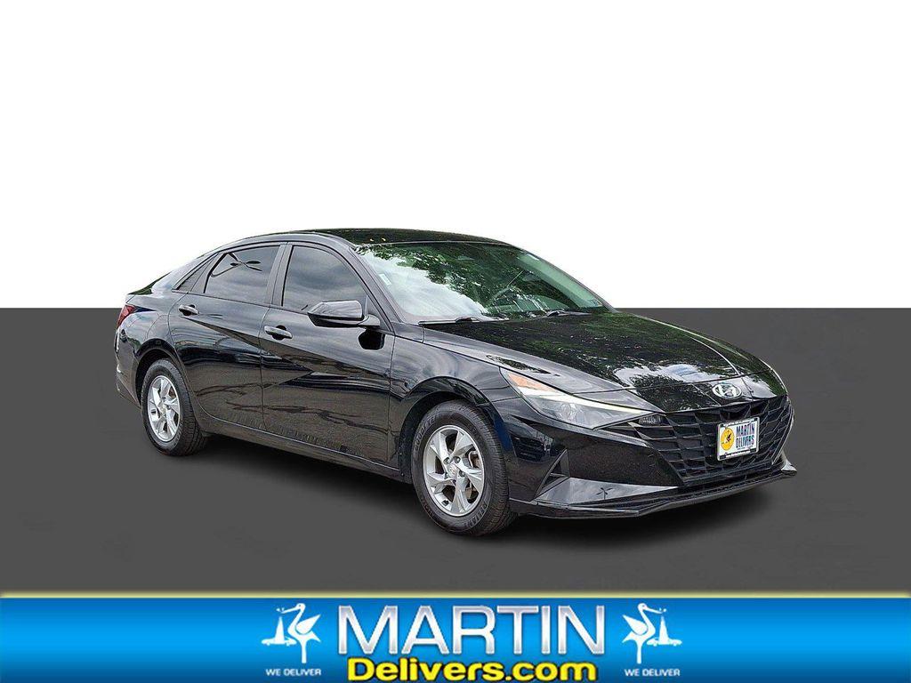 used 2021 Hyundai Elantra car, priced at $16,237