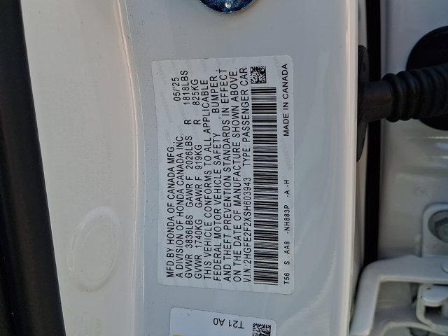used 2025 Honda Civic car, priced at $27,047