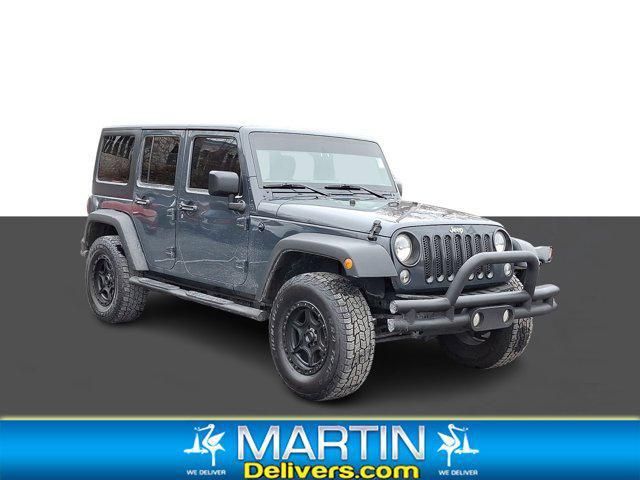 used 2016 Jeep Wrangler Unlimited car, priced at $14,686