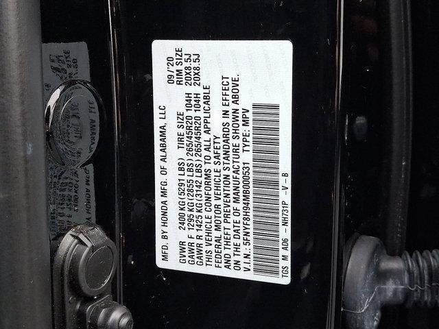 used 2021 Honda Passport car, priced at $29,507