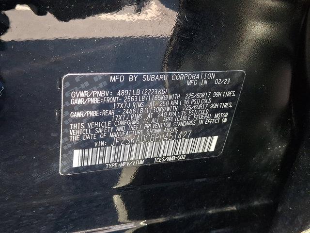 used 2023 Subaru Forester car, priced at $26,209