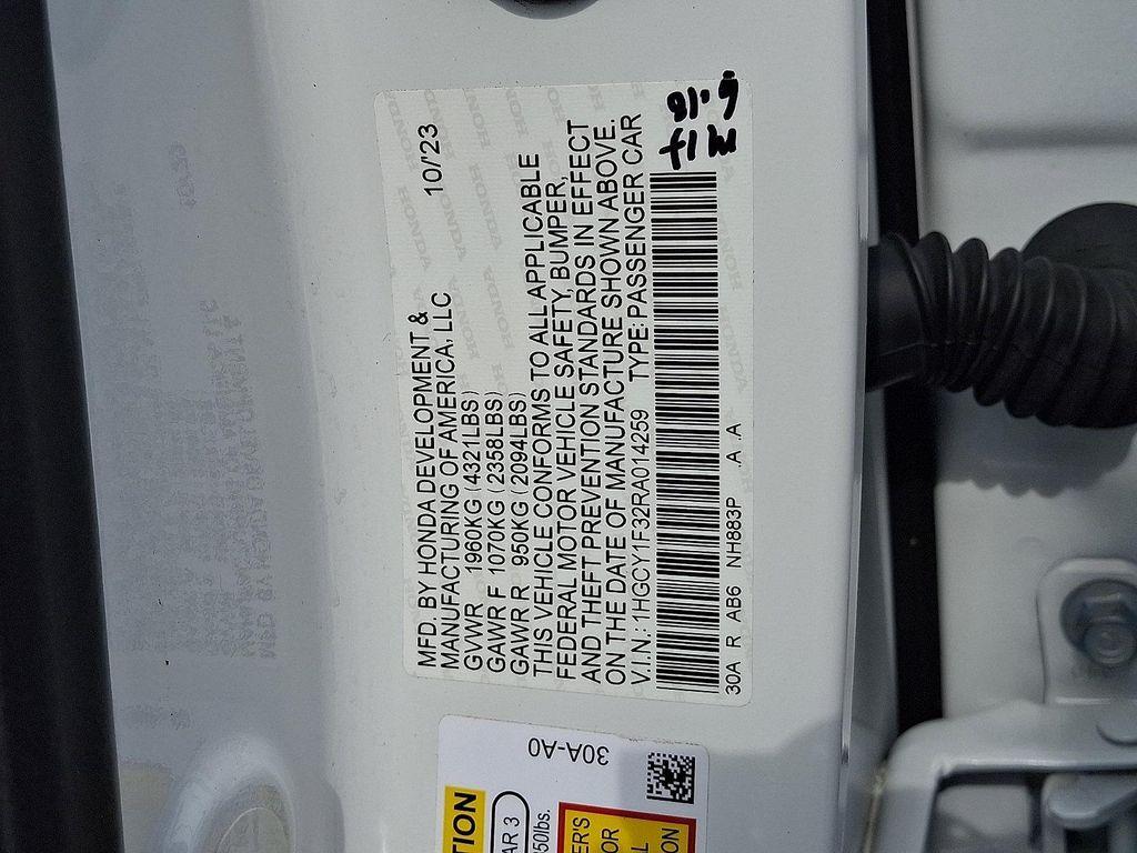 used 2024 Honda Accord car, priced at $26,718