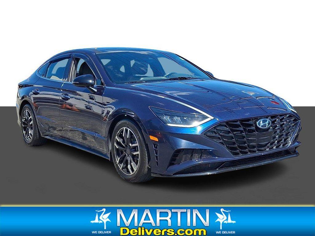 used 2021 Hyundai Sonata car, priced at $19,035