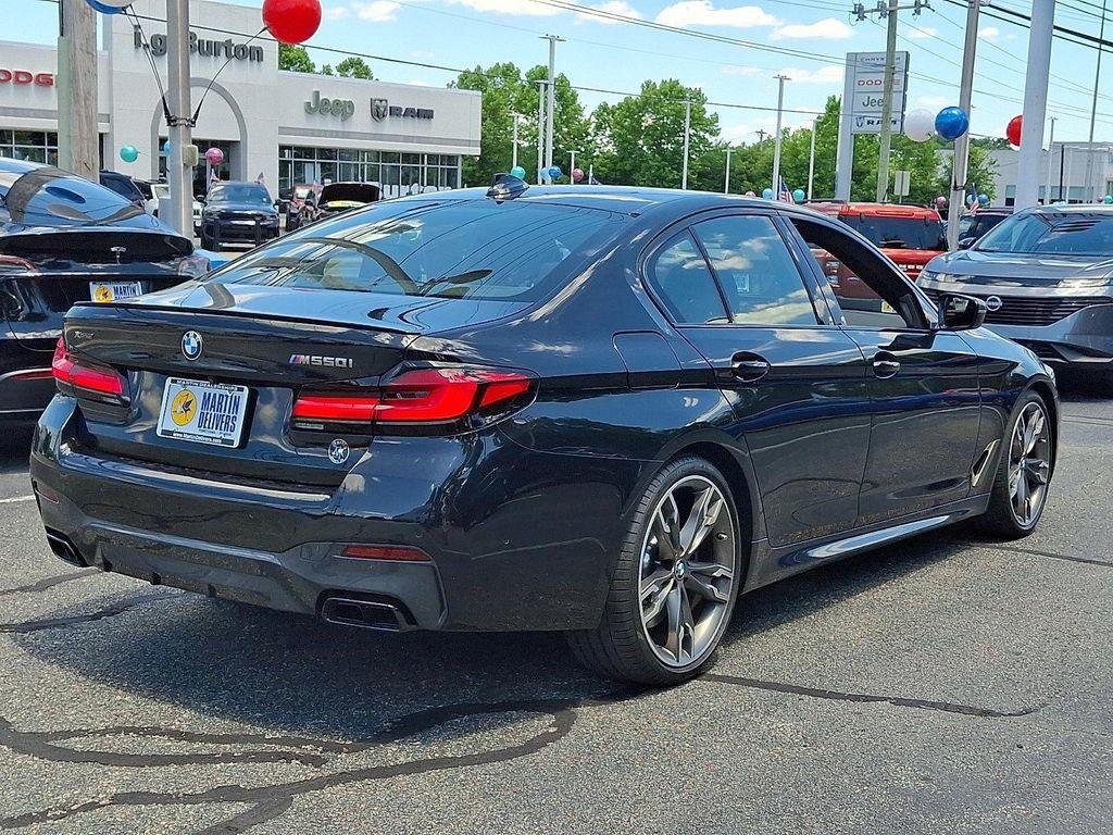 used 2022 BMW M550 car, priced at $53,366