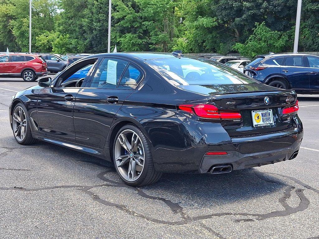 used 2022 BMW M550 car, priced at $53,366