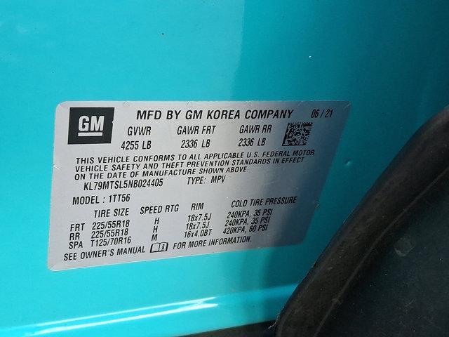 used 2022 Chevrolet TrailBlazer car, priced at $20,316