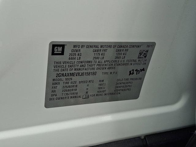 used 2018 Chevrolet Equinox car, priced at $10,589
