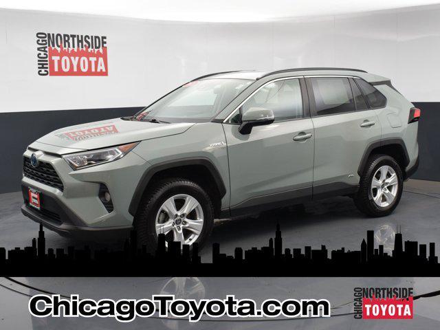 used 2021 Toyota RAV4 Hybrid car, priced at $25,990