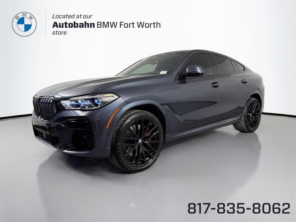 used 2022 BMW X6 car, priced at $53,922