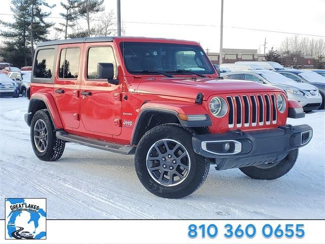 used 2018 Jeep Wrangler Unlimited car, priced at $14,025
