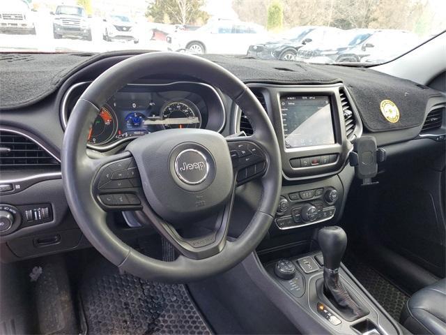 used 2021 Jeep Cherokee car, priced at $14,933