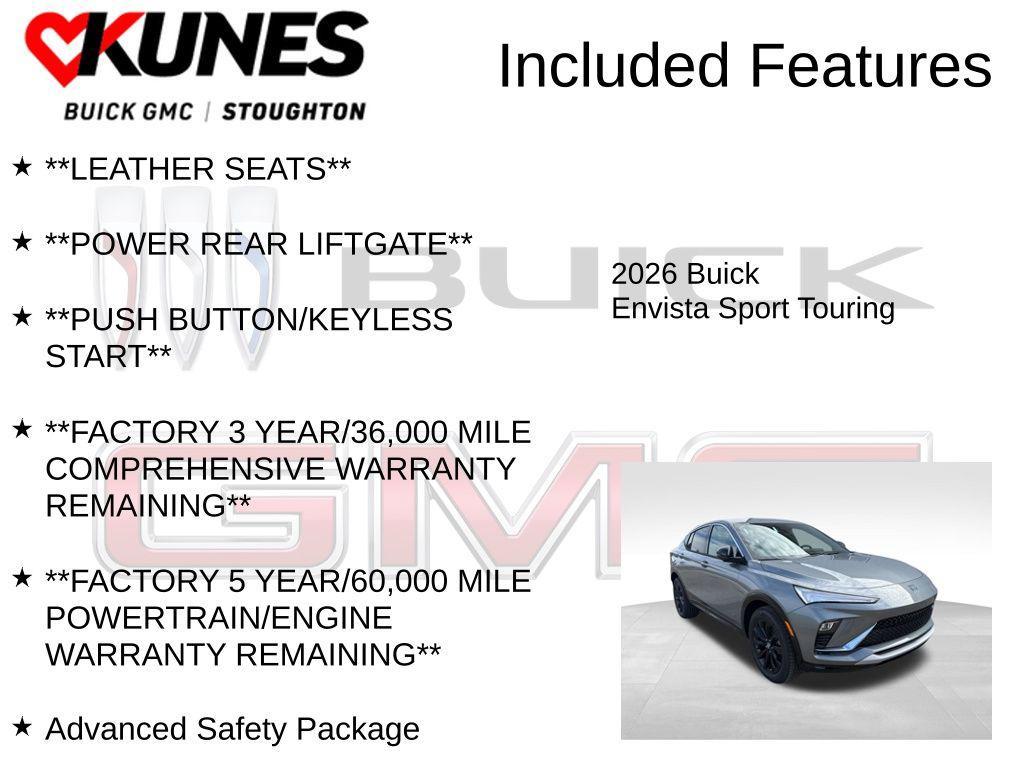 new 2026 Buick Envista car, priced at $29,893