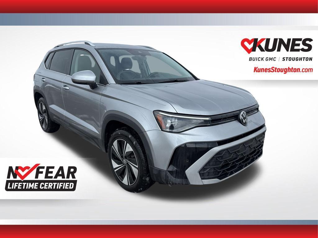 used 2025 Volkswagen Taos car, priced at $24,676