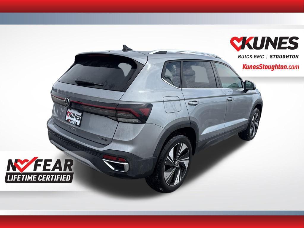 used 2025 Volkswagen Taos car, priced at $24,676