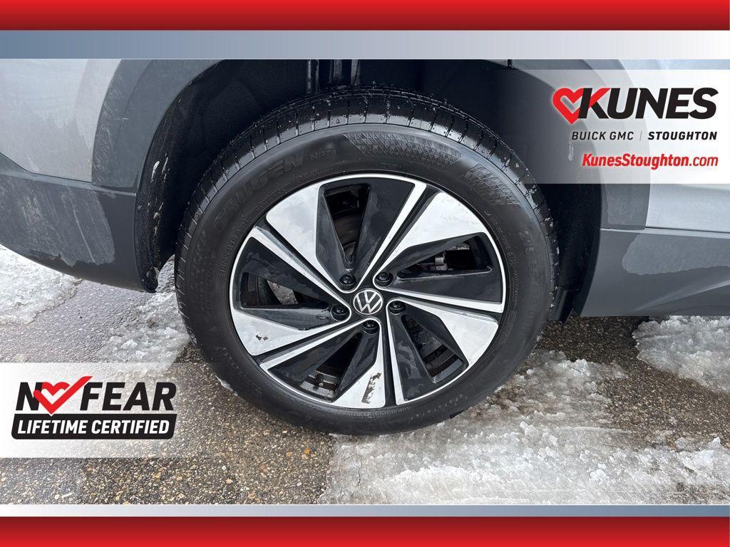 used 2025 Volkswagen Taos car, priced at $24,676