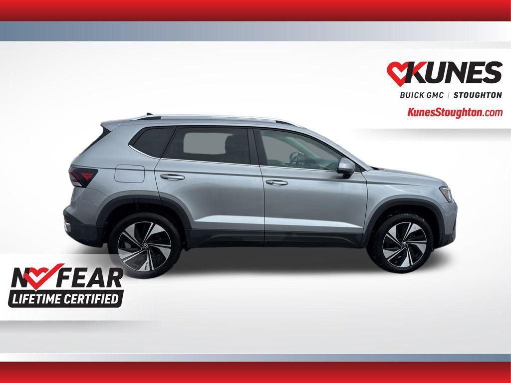 used 2025 Volkswagen Taos car, priced at $24,676