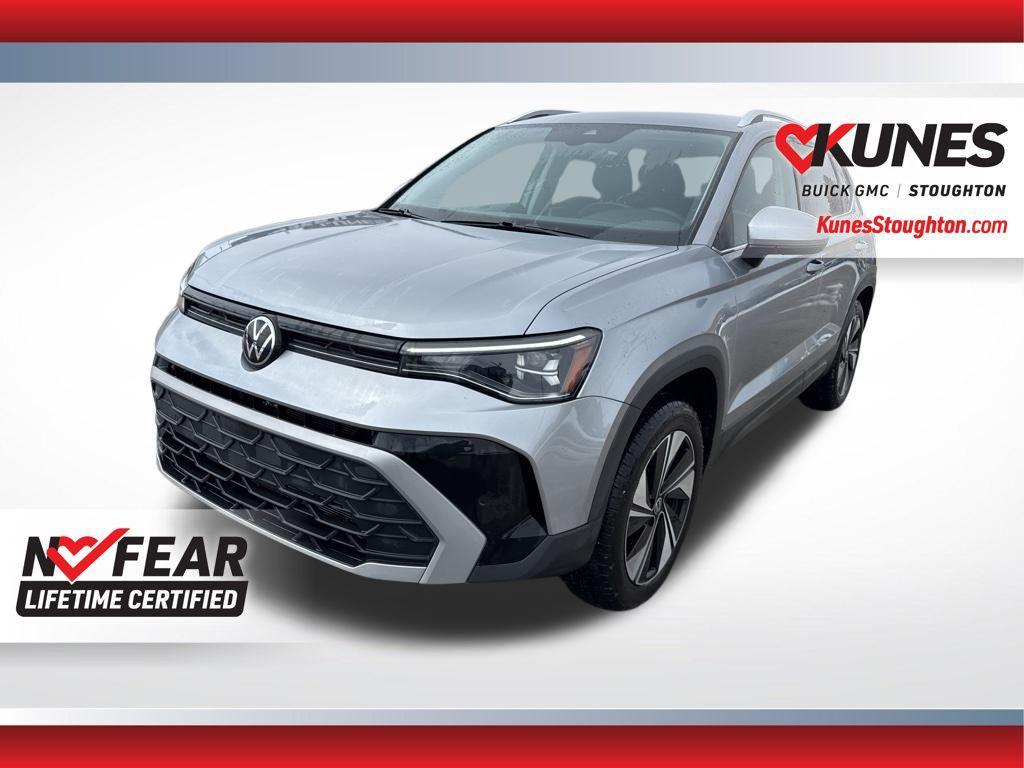 used 2025 Volkswagen Taos car, priced at $24,676