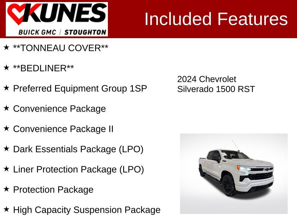 used 2024 Chevrolet Silverado 1500 car, priced at $42,977