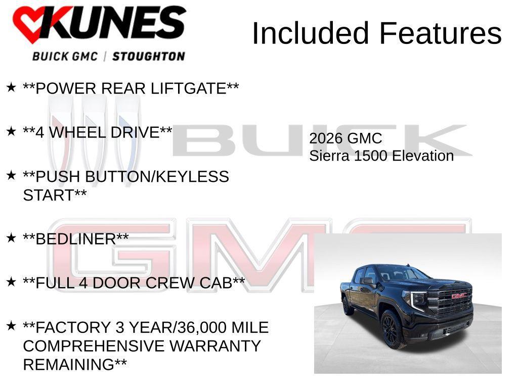 new 2026 GMC Sierra 1500 car, priced at $48,449