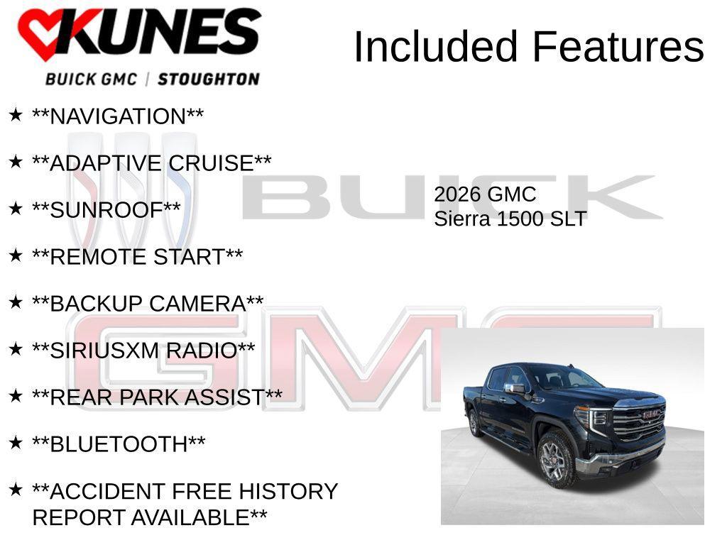 new 2026 GMC Sierra 1500 car, priced at $70,025