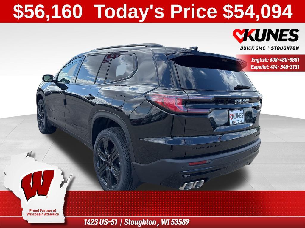 new 2026 GMC Acadia car, priced at $54,731