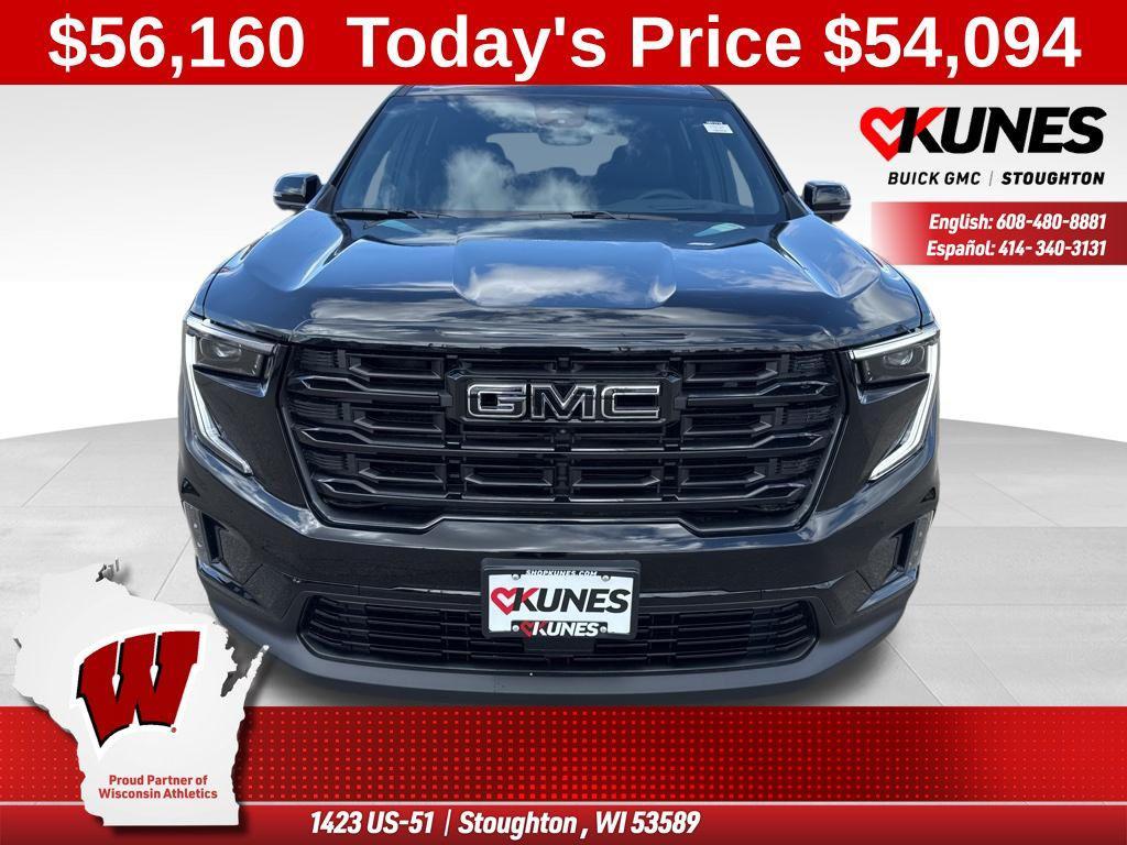 new 2026 GMC Acadia car, priced at $54,731