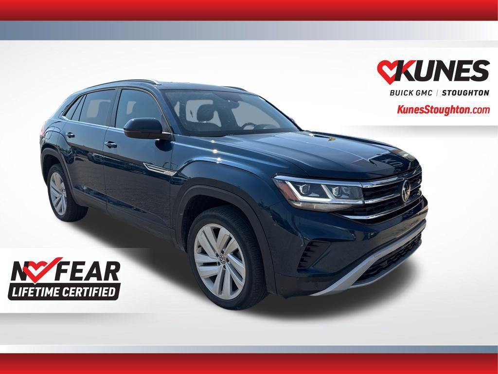 used 2021 Volkswagen Atlas Cross Sport car, priced at $25,977