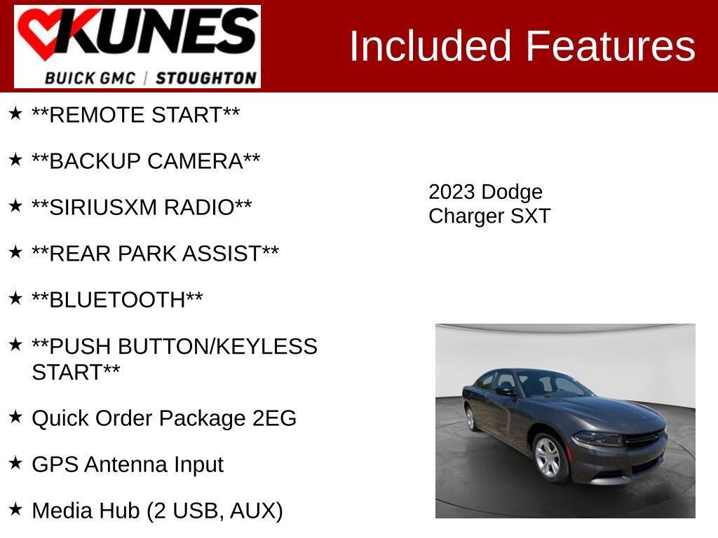 used 2023 Dodge Charger car, priced at $21,252
