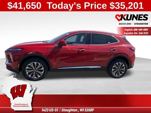 new 2025 Buick Envision car, priced at $35,838