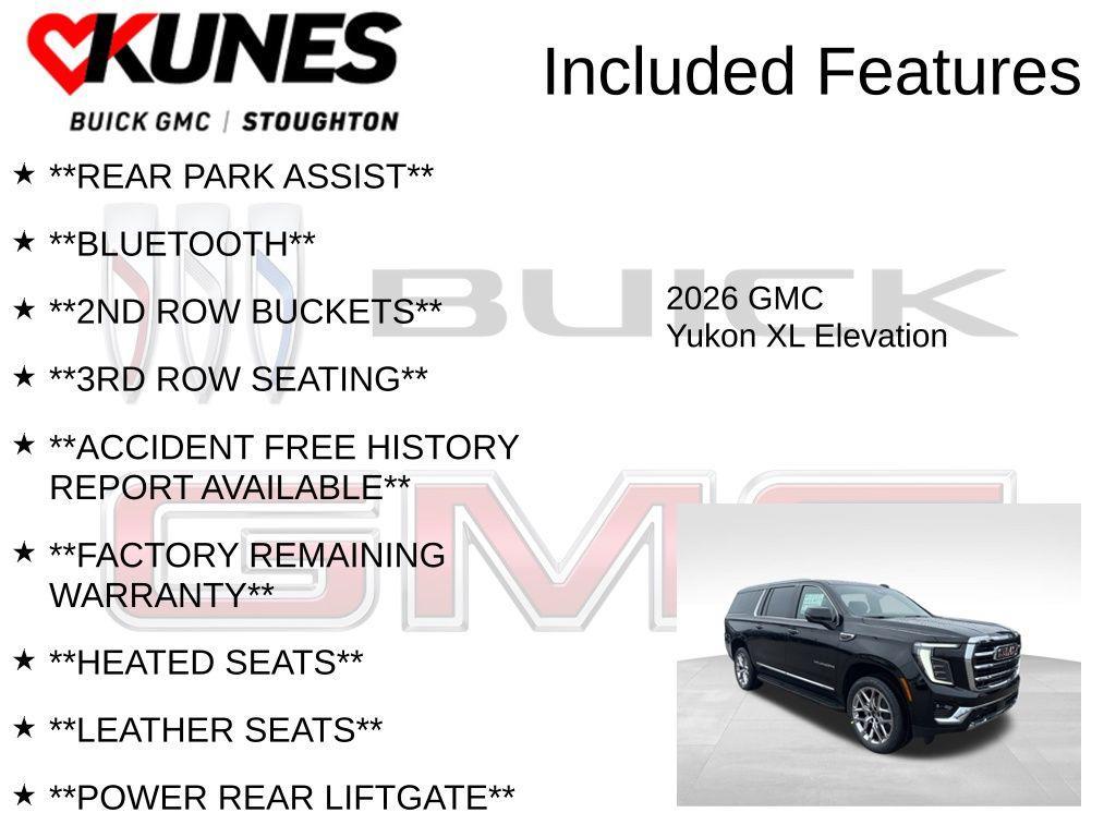 new 2026 GMC Yukon XL car, priced at $85,565