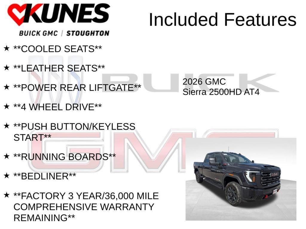 new 2026 GMC Sierra 2500 car, priced at $89,522