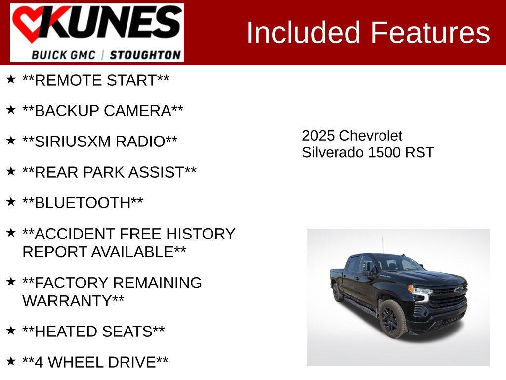 used 2025 Chevrolet Silverado 1500 car, priced at $51,676