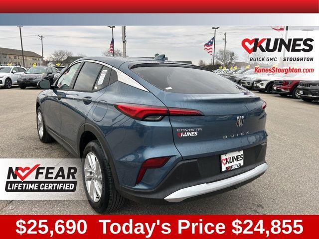 new 2025 Buick Envista car, priced at $24,855