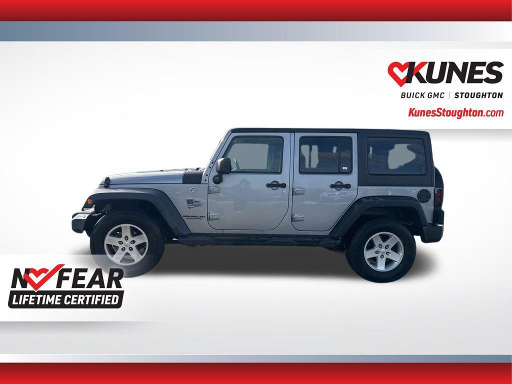 used 2016 Jeep Wrangler Unlimited car, priced at $16,977