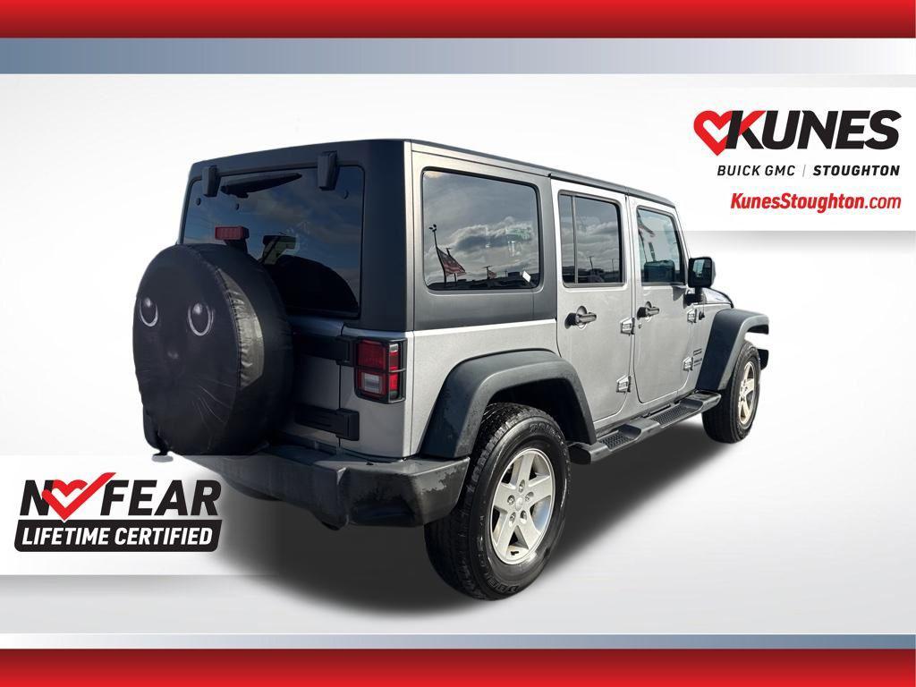 used 2016 Jeep Wrangler Unlimited car, priced at $16,977
