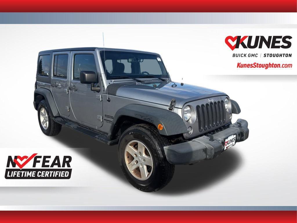 used 2016 Jeep Wrangler Unlimited car, priced at $16,977