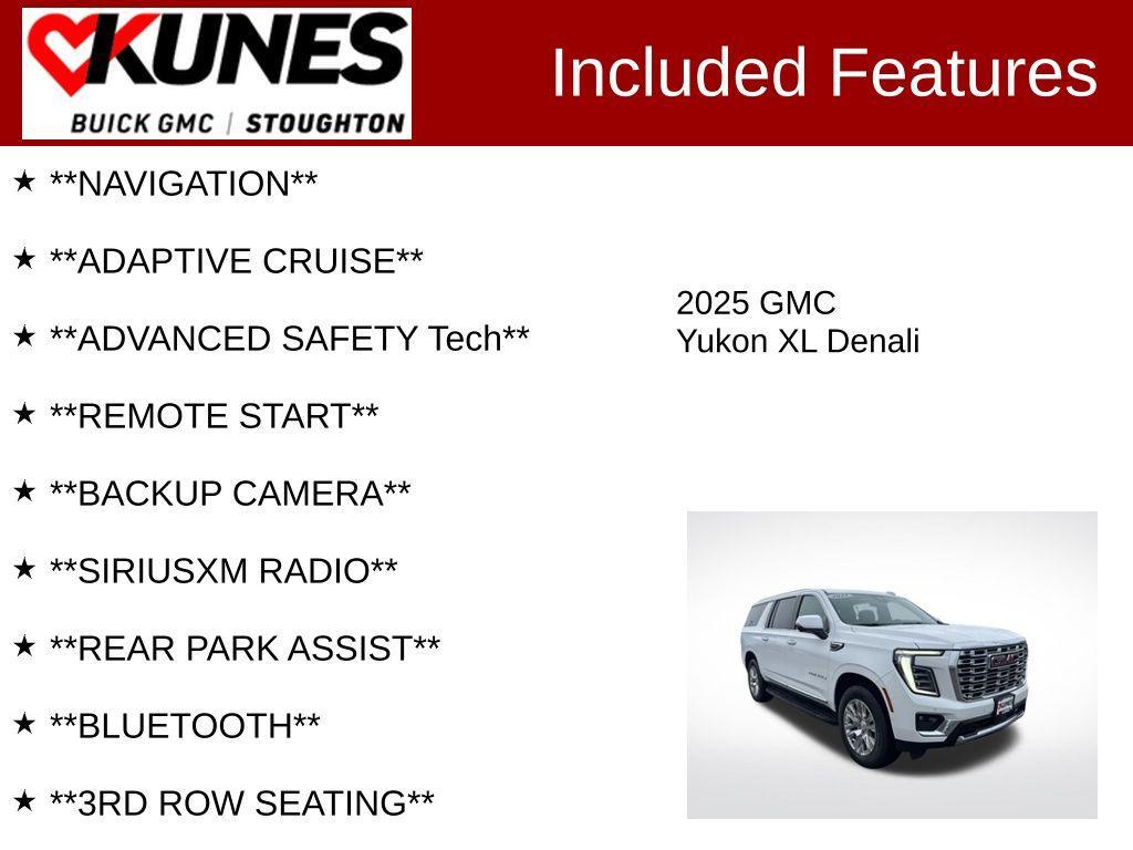 used 2025 GMC Yukon XL car, priced at $69,977