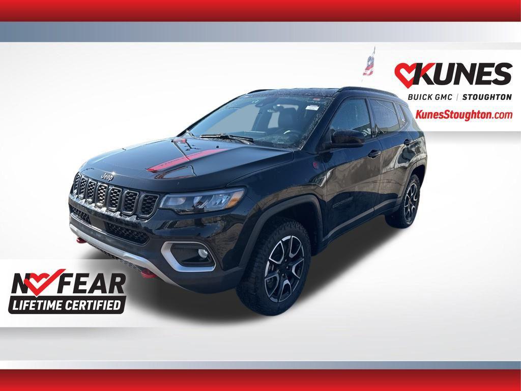used 2024 Jeep Compass car, priced at $22,477